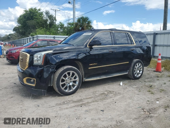 2016 GMC Yukon Denali with VIN 1GKS1CKJ7GR219660, listed as a Copart auction lot 69989044 with 186,195 mi miles and Clean Title. Bid and sale history available at carsss.com. Image 1.