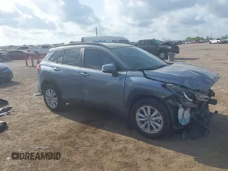 2022 Toyota Corolla Cross LE with VIN 7MUCAAAG0NV018245, listed as a IAAI auction lot 42039762 with 26,690 mi miles and . Bid and sale history available at DreamBid. Image 1.
