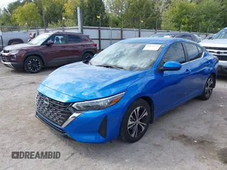 2024 Nissan Sentra SV with VIN 3N1AB8CV8RY280003, listed as a IAAI auction lot 40634571 with 3,371 mi miles and . Bid and sale history available at DreamBid. Image 17.