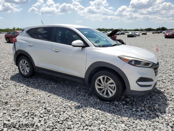 2016 Hyundai Tucson SE with VIN KM8J23A47GU129370, listed as a Copart auction lot 52081245 with 39,652 mi miles and Salvage Title. Bid and sale history available at carsss.com. Image 4.
