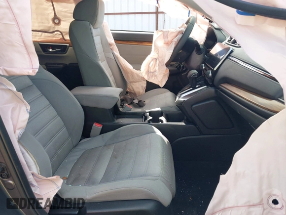 2018 Honda CR-V EX with VIN 2HKRW2H51JH664135, listed as a IAAI auction lot 42015075 with 94,996 mi miles. Bid and sale history available at carsss.com. Image 5.