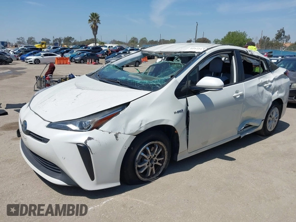 2020 Toyota Prius L Eco with VIN JTDKARFU3L3107048, listed as a IAAI auction lot 41973416 with 41,773 mi miles and . Bid and sale history available at DreamBid. Image 17.