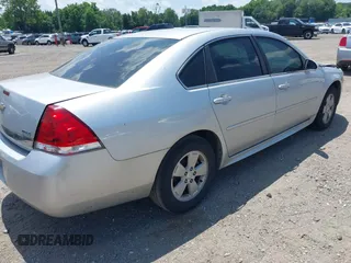 2011 Chevrolet Impala LT Fleet with VIN 2G1WG5EKXB1140232, listed as a IAAI auction lot 42480619 with 105,669 mi miles and . Bid and sale history available at DreamBid. Image 4.