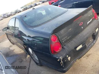 2004 Chevrolet Monte Carlo SS Supercharged with VIN 2G1WZ151549328414, listed as a IAAI auction lot 41910518 with 181,069 mi miles. Bid and sale history available at carsss.com. Image 3.