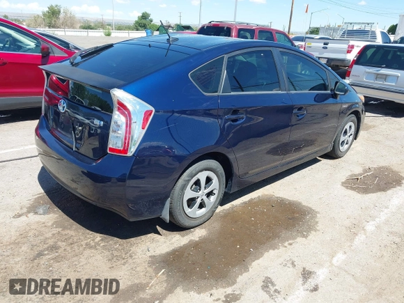 2014 Toyota Prius Four with VIN JTDKN3DU2E1749084, listed as a IAAI auction lot 42647431 with 413,304 mi miles and . Bid and sale history available at DreamBid. Image 4.