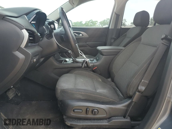 2019 Chevrolet Traverse LT Cloth with VIN 1GNEVGKW9KJ156849, listed as a Copart auction lot 62774065 with 37,958 mi miles and Salvage title. Bid and sale history available at DreamBid. Image 7.