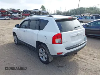 2012 Jeep Compass Latitude with VIN 1C4NJDEB9CD612599, listed as a IAAI auction lot 41582214 with 138,312 mi miles. Bid and sale history available at carsss.com. Image 3.