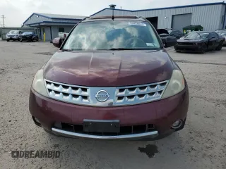 2007 Nissan Murano SL with VIN JN8AZ08W27W609606, listed as a Copart auction lot 60458045 with 86,281 mi miles and Salvage title. Bid and sale history available at DreamBid. Image 5.