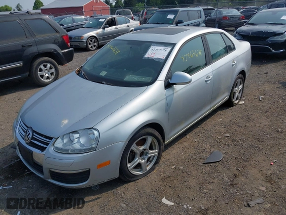 2008 Volkswagen Jetta S z VIN 3VWHM71K28M170401, wystawiony jako IAAI lot #42467678 z przebiegiem 181 028 mil mil oraz . Historia ofert i sprzedaży dostępna na DreamBid. Obrazek 2.