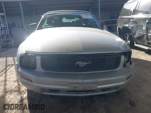 2007 Ford Mustang Deluxe with VIN 1ZVFT84N375205957, listed as a IAAI auction lot 41728914 with Not Provided miles and . Bid and sale history available at carsss.com. Image 12.