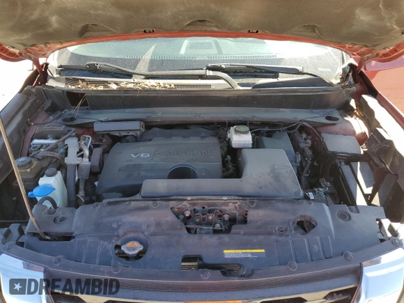 2017 Nissan Pathfinder S with VIN 5N1DR2MN6HC615277, listed as a Copart auction lot 49670935 with 168,932 mi miles and Salvage Title. Bid and sale history available at DreamBid. Image 12.