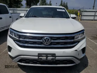 2021 Volkswagen Atlas SEL with VIN 1V2EE2CA1MC228616, listed as a Copart auction lot 54734225 with 46,369 mi miles and Salvage title. Bid and sale history available at DreamBid. Image 5.