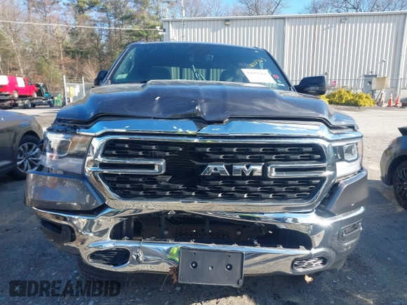 2023 Ram 1500 Big Horn with VIN 1C6SRFBT1PN599357, listed as a IAAI auction lot 41051363 with 24,789 mi miles. Bid and sale history available at carsss.com. Image 12.