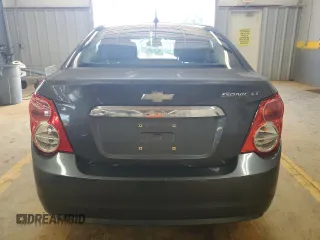2012 Chevrolet Sonic LT with VIN 1G1JC5SH3C4192144, listed as a Copart auction lot 60973395 with 141,306 mi miles and Salvage title. Bid and sale history available at DreamBid. Image 6.