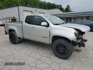 2018 Chevrolet Colorado 4WD Work Truck with VIN 1GCHTBEN2J1208385, listed as a Copart auction lot 57336815 with 136,098 mi miles and Salvage title. Bid and sale history available at DreamBid. Image 4.