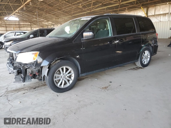 2015 Dodge Grand Caravan SXT with VIN 2C4RDGCG5FR632388, listed as a Copart auction lot 54719625 with 67,996 mi miles and Salvage Title. Bid and sale history available at DreamBid. Image 1.