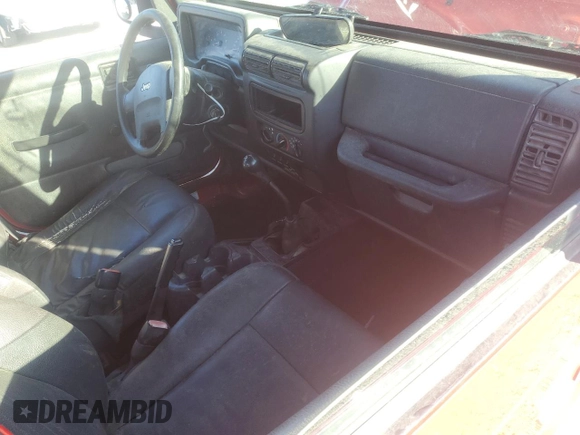 2006 Jeep Wrangler SE with VIN 1J4FA29156P757467, listed as a Copart auction lot 50610065 with 134,848 mi miles and Salvage Title. Bid and sale history available at carsss.com. Image 8.