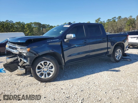 2023 Chevrolet Silverado 1500 LT with VIN 2GCPACED8P1135010, listed as a Copart auction lot 87895835 with 45,886 mi miles and Salvage Title. Bid and sale history available at DreamBid. Image 1.