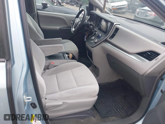 2015 Toyota Sienna LE AAS with VIN 5TDKK3DC4FS663876, listed as a IAAI auction lot 42155091 with 82,602 mi miles and . Bid and sale history available at DreamBid. Image 5.