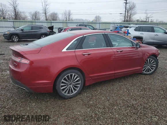 2018 Lincoln MKZ Premiere with VIN 3LN6L5B96JR617927, listed as a Copart auction lot 52588355 with 113,603 mi miles and Salvage Title. Bid and sale history available at DreamBid. Image 3.