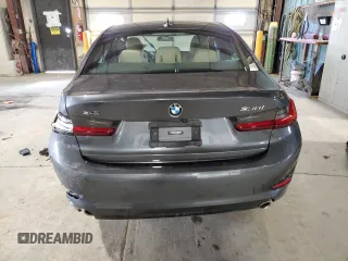 2022 BMW 3 Series 330i xDrive with VIN 3MW5R7J03N8C69445, listed as a Copart auction lot 48023605 with 0 mi miles and Salvage Title. Bid and sale history available at carsss.com. Image 6.