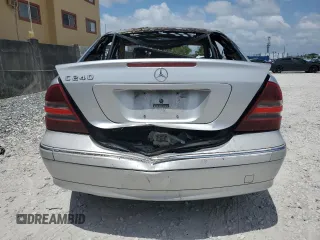 2005 Mercedes-Benz C 240 с VIN WDBRF61J75F592502, выставлен на аукционе Copart как лот 58052075 с пробегом Не указан миль и На запчасти • Non repairable. История ставок и продаж доступна на DreamBid. Изображение 6.