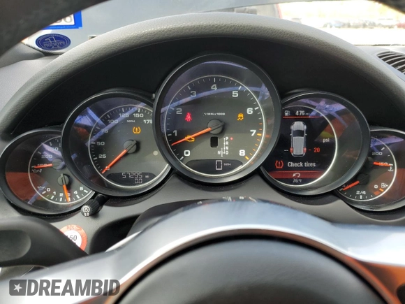 2018 Porsche Cayenne with VIN WP1AA2A27JKA04421, listed as a Copart auction lot 49601795 with 57,295 mi miles and Salvage title. Bid and sale history available at DreamBid. Image 9.
