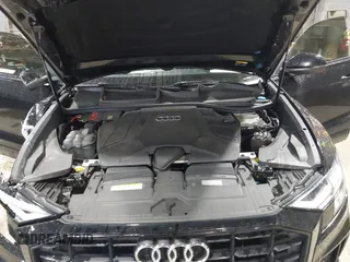 2019 Audi Q8 Premium Plus with VIN WA1EVAF18KD037817, listed as a IAAI auction lot 41922109 with 54,602 mi miles and . Bid and sale history available at DreamBid. Image 10.