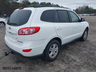 2010 Hyundai Santa Fe GLS with VIN 5NMSG3AB9AH408004, listed as a IAAI auction lot 41758022 with 102,061 mi miles. Bid and sale history available at carsss.com. Image 4.