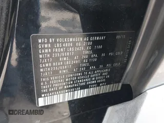 2014 Volkswagen Tiguan SE z VIN WVGAV3AXXEW535128, wystawiony jako IAAI lot #41882213 z przebiegiem 103 161 mil mil oraz . Historia ofert i sprzedaży dostępna na DreamBid. Obrazek 9.