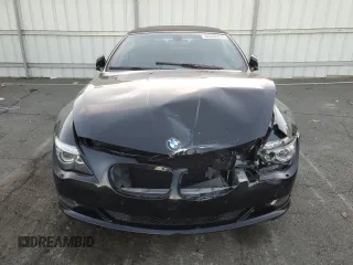 2010 BMW 6 Series 650i with VIN WBAEB5C52AC226140, listed as a Copart auction lot 84452814 with 60,728 mi miles and Salvage Title. Bid and sale history available at carsss.com. Image 5.