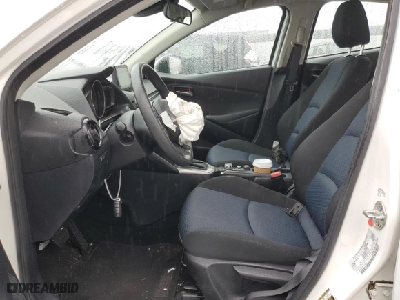 2020 Toyota Yaris Sedan L with VIN 3MYDLBYV8LY716435, listed as a Copart auction lot 45160495 with 38,638 mi miles and Salvage Title. Bid and sale history available at carsss.com. Image 7.