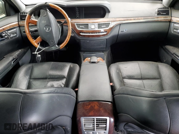 2007 Mercedes-Benz S 550 with VIN WDDNG71X27A109821, listed as a Copart auction lot 54791055 with 197,574 mi miles and Clean Title. Bid and sale history available at DreamBid. Image 8.