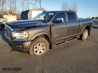 2022 Ram 2500 Laramie with VIN 3C6UR5FJ6NG351932, listed as a Copart auction lot 44804775 with 42,468 mi miles and Salvage Title. Bid and sale history available at carsss.com. Image 1.