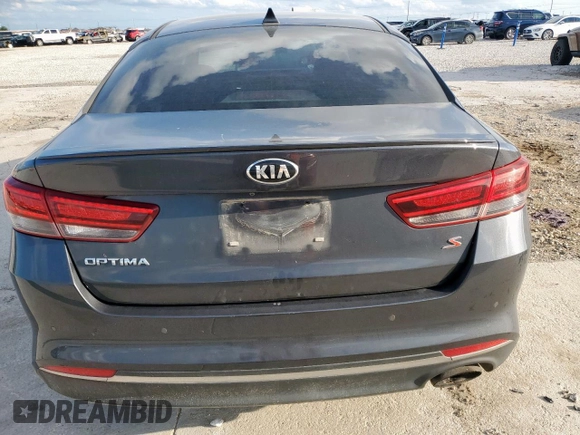 2018 Kia Optima S with VIN 5XXGT4L34JG208532, listed as a Copart auction lot 58632625 with 141,799 mi miles and Salvage title. Bid and sale history available at DreamBid. Image 6.