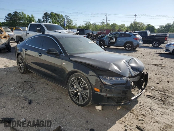2016 Audi A7 3.0 Premium Plus with VIN WAUWGAFC6GN014069, listed as a Copart auction lot 50566324 with 62,229 mi miles. Bid and sale history available at carsss.com. Image 4.