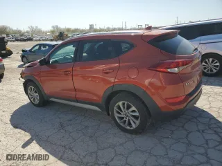2017 Hyundai Tucson SE with VIN KM8J3CA44HU411092, listed as a Copart auction lot 52169395 with 106,809 mi miles and Salvage Title. Bid and sale history available at carsss.com. Image 2.
