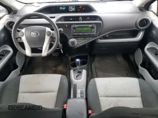 2014 Toyota Prius One with VIN JTDKDTB37E1566907, listed as a Copart auction lot 53697695 with 118,125 mi miles and Salvage Title. Bid and sale history available at DreamBid. Image 8.