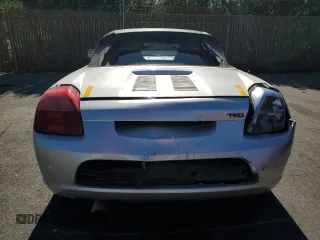 2000 Toyota MR2 z VIN JTDFR3203Y0012749, wystawiony jako Copart lot #67755424 z przebiegiem 160 195 mil mil oraz Szkody całkowita. Historia ofert i sprzedaży dostępna na DreamBid. Obrazek 6.