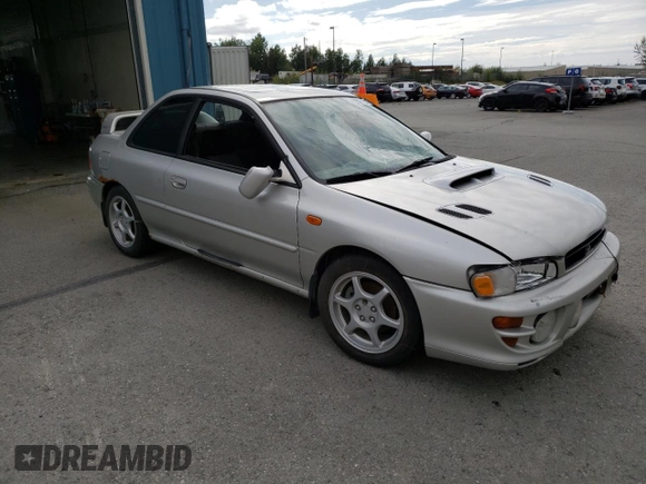 2001 Subaru Impreza RS with VIN JF1GM67571G400479, listed as a Copart auction lot 62473004 with Not provided miles and Clean title. Bid and sale history available at DreamBid. Image 4.