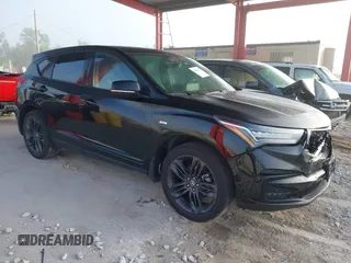 2020 Acura RDX w/A-Spec Pkg with VIN 5J8TC2H60LL035005, listed as a IAAI auction lot 40943640 with 62,715 mi miles. Bid and sale history available at carsss.com. Image 1.