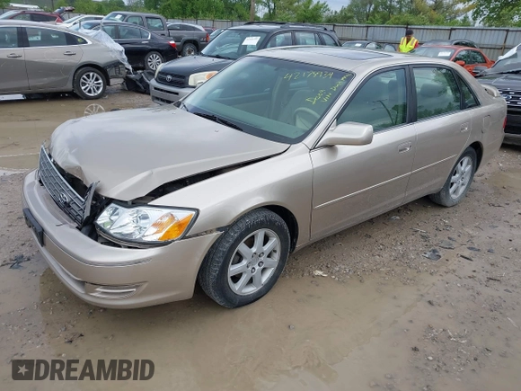 2003 Toyota Avalon XL with VIN 4T1BF28B03U337611, listed as a IAAI auction lot 42178934 with 145,542 mi miles and . Bid and sale history available at DreamBid. Image 2.