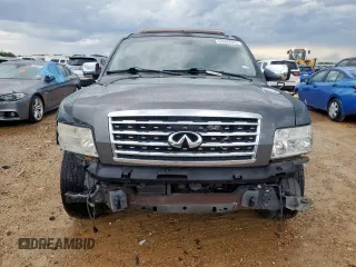2009 Infiniti QX56 with VIN 5N3AA08DX9N902005, listed as a Copart auction lot 60665925 with 191,472 mi miles and Salvage title. Bid and sale history available at DreamBid. Image 5.