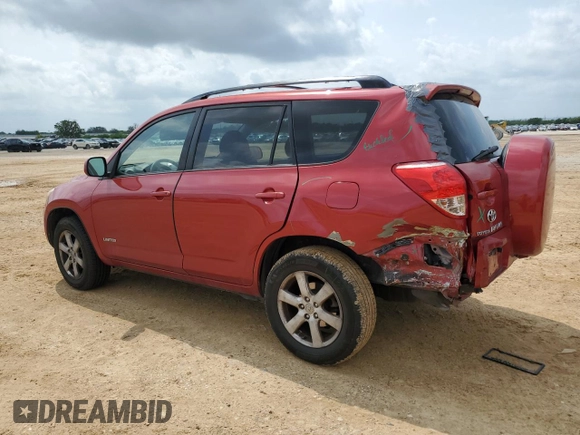2008 Toyota RAV4 Limited with VIN JTMZK31V985016421, listed as a Copart auction lot 54655025 with 90,247 mi miles and Salvage title. Bid and sale history available at DreamBid. Image 2.