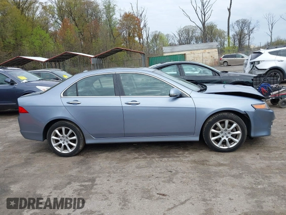 2006 Acura TSX with VIN JH4CL96836C003647, listed as a IAAI auction lot 42026876 with 107,574 mi miles. Bid and sale history available at carsss.com. Image 13.