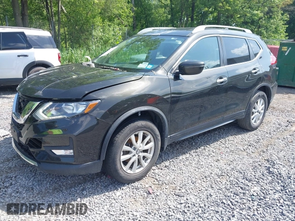 2017 Nissan Rogue SV with VIN 5N1AT2MV6HC836723, listed as a IAAI auction lot 42566712 with 156,434 mi miles and . Bid and sale history available at DreamBid. Image 2.