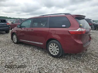 2016 Toyota Sienna Limited z VIN 5TDDK3DC4GS143638, wystawiony jako Copart lot #58848495 z przebiegiem 174 487 mil mil oraz Czysty tytuł • Clean title. Historia ofert i sprzedaży dostępna na DreamBid. Obrazek 2.