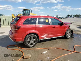 2015 Dodge Journey Crossroad with VIN 3C4PDDGG7FT533617, listed as a Copart auction lot 50380085 with 145,243 mi miles and Salvage title. Bid and sale history available at DreamBid. Image 3.
