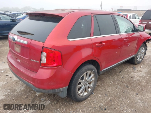 2011 Ford Edge Limited with VIN 2FMDK3KC1BBA77185, listed as a IAAI auction lot 42151642 with 113,902 mi miles and . Bid and sale history available at DreamBid. Image 4.
