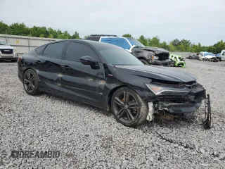 2024 Acura Integra Technology with VIN 19UDE4H66RA015128, listed as a Copart auction lot 56436745 with 15,040 mi miles and Salvage title. Bid and sale history available at DreamBid. Image 4.